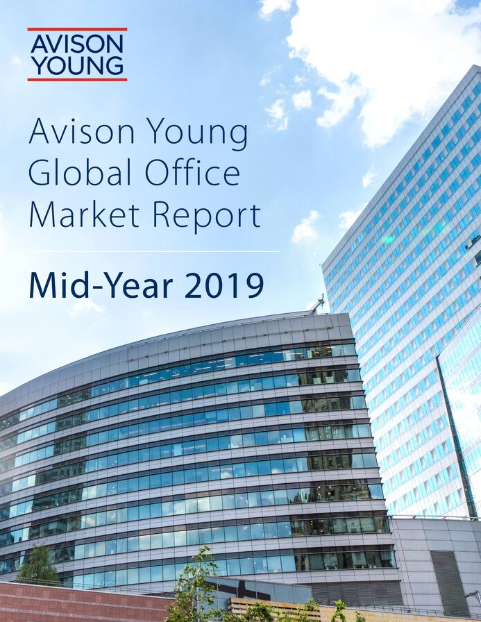 에비슨영 (Avison Young)  2019년 상반기 글로벌 오피스 시장 보고서 발간